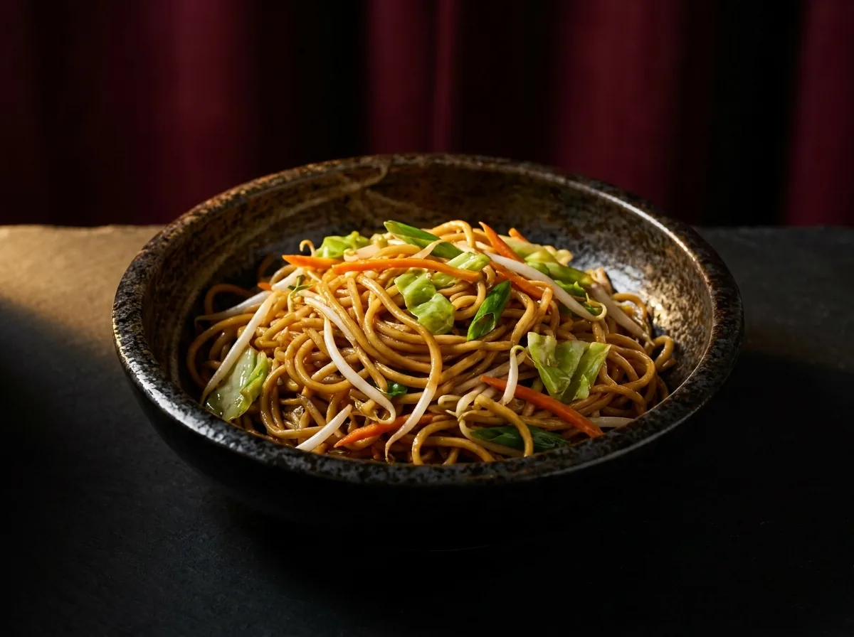 Mixed Vegetables Chow Mein