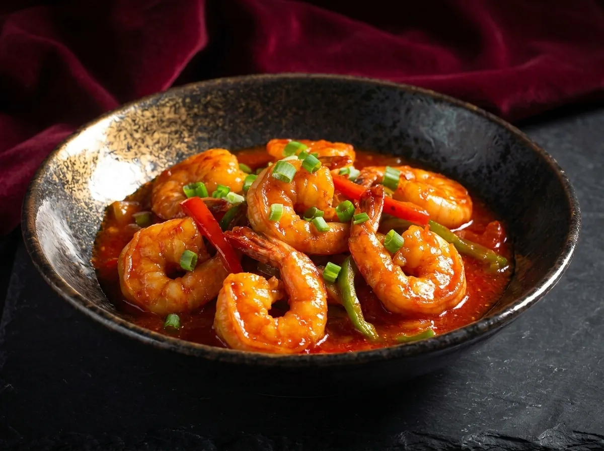 Prawn in Chilli Sauce