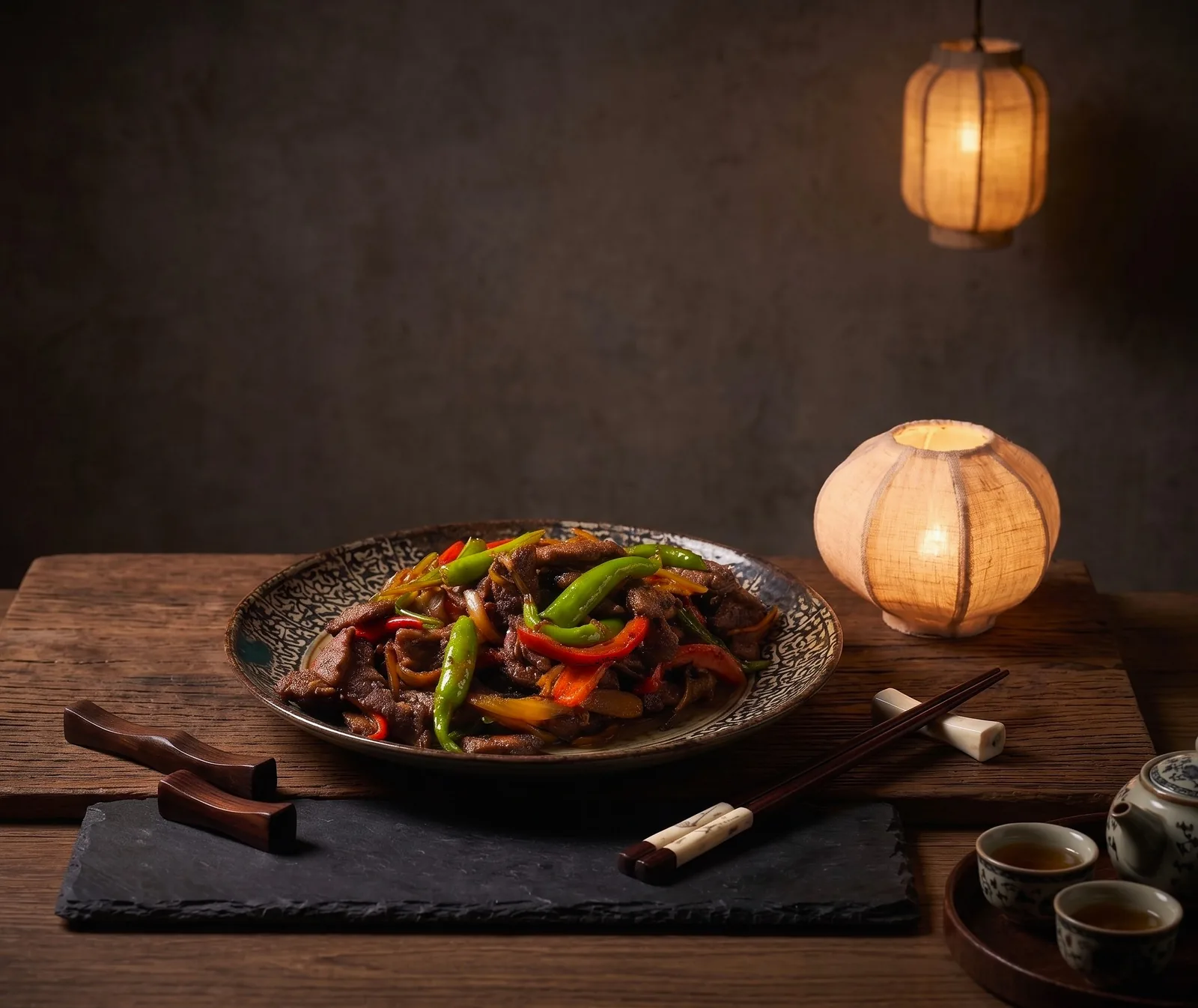 Stir Fried Chilli Beef